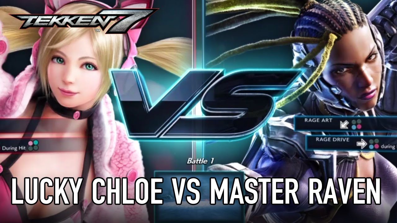 Tekken Lucky Chloe Contro Master Raven Nel Nuovo Video Gameplay