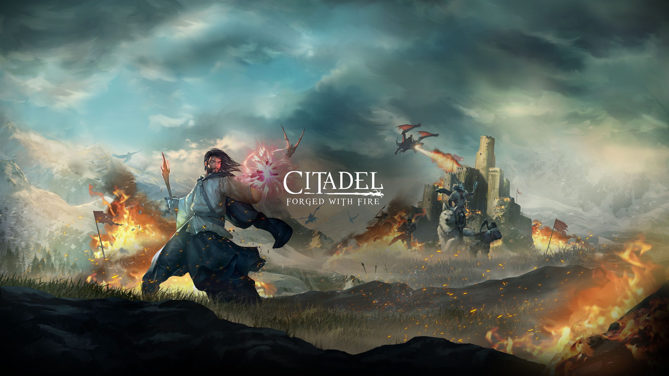 Jogo Ps4 Rpg Citadel Forged With Fire Mídia Física