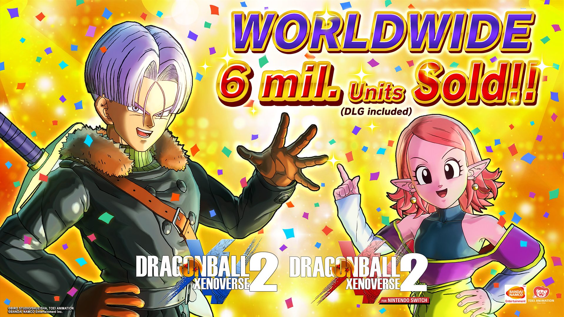 Dragon Ball Xenoverse 2 Festeggia 6 Milioni Di Copie Vendute Nel Mondo ...