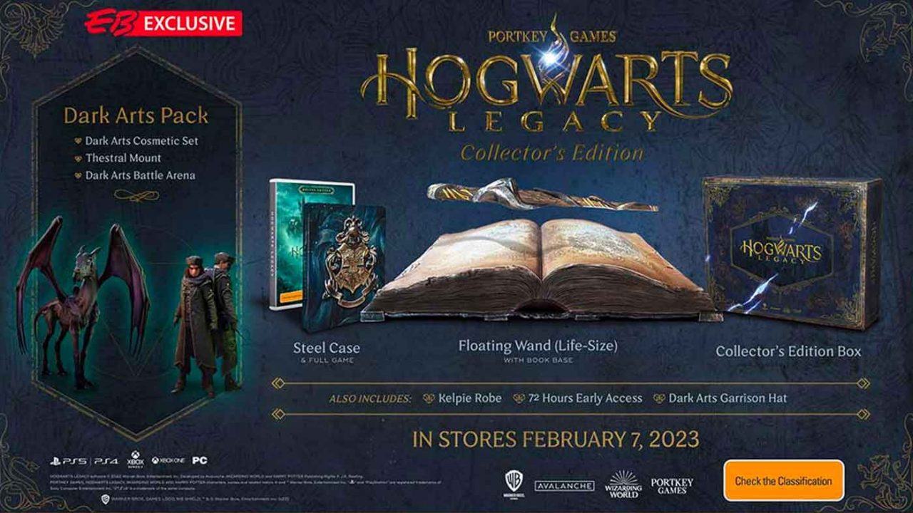 Hogwarts Legacy, svelata la Collector's Edition - News Nintendo Switch, Playstation  4, Playstation 5, Xbox One, Xbox Series X, S