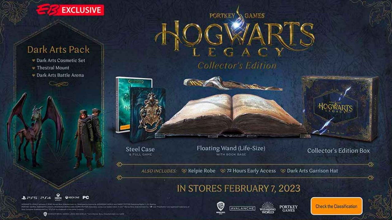 Hogwarts Legacy, svelata la Collector's Edition - News Nintendo Switch,  Playstation 4, Playstation 5, Xbox One, Xbox Series X, S