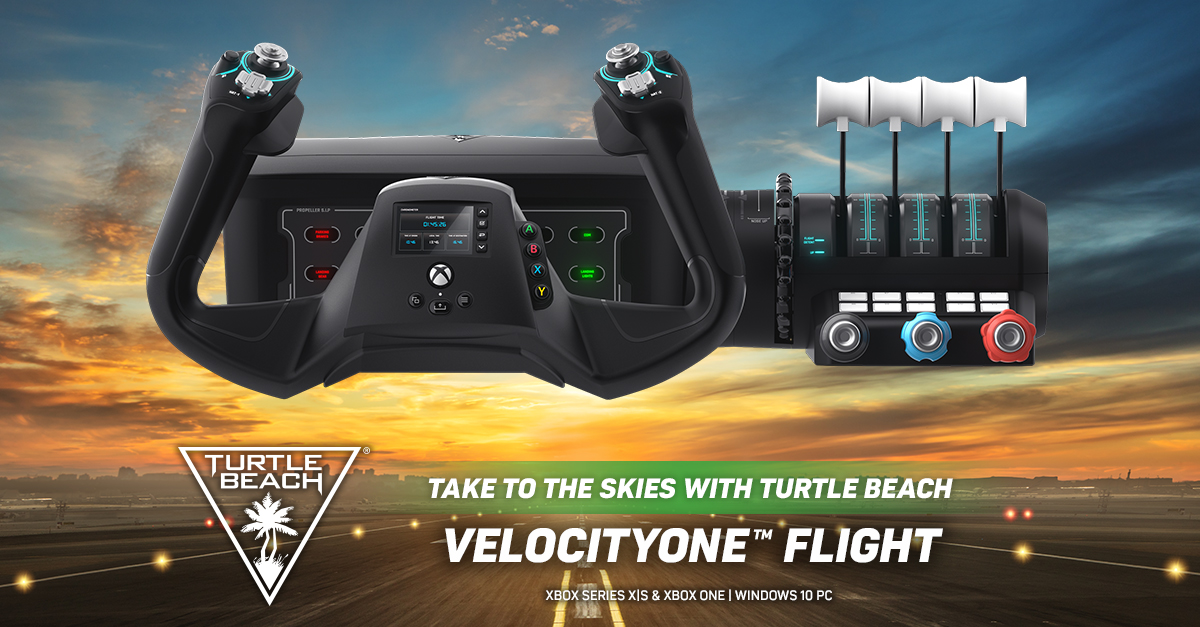 Il VelocityOne Flight di Turtle Beach è il controller di volo da gaming più  venduto - News Xbox One, Xbox Series X, S